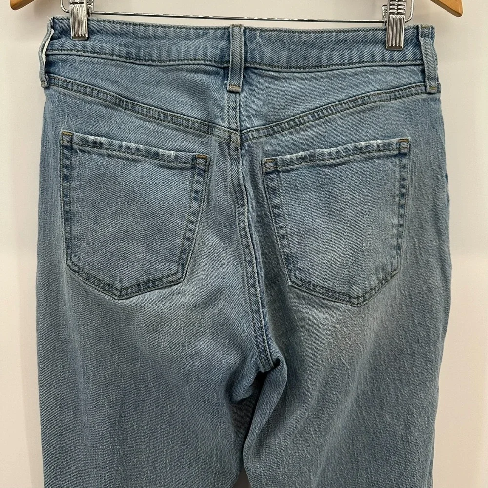 Old Navy Jeans Womens 8‎ Blue High Rise OG Straight Leg Secret Smooth Pockets